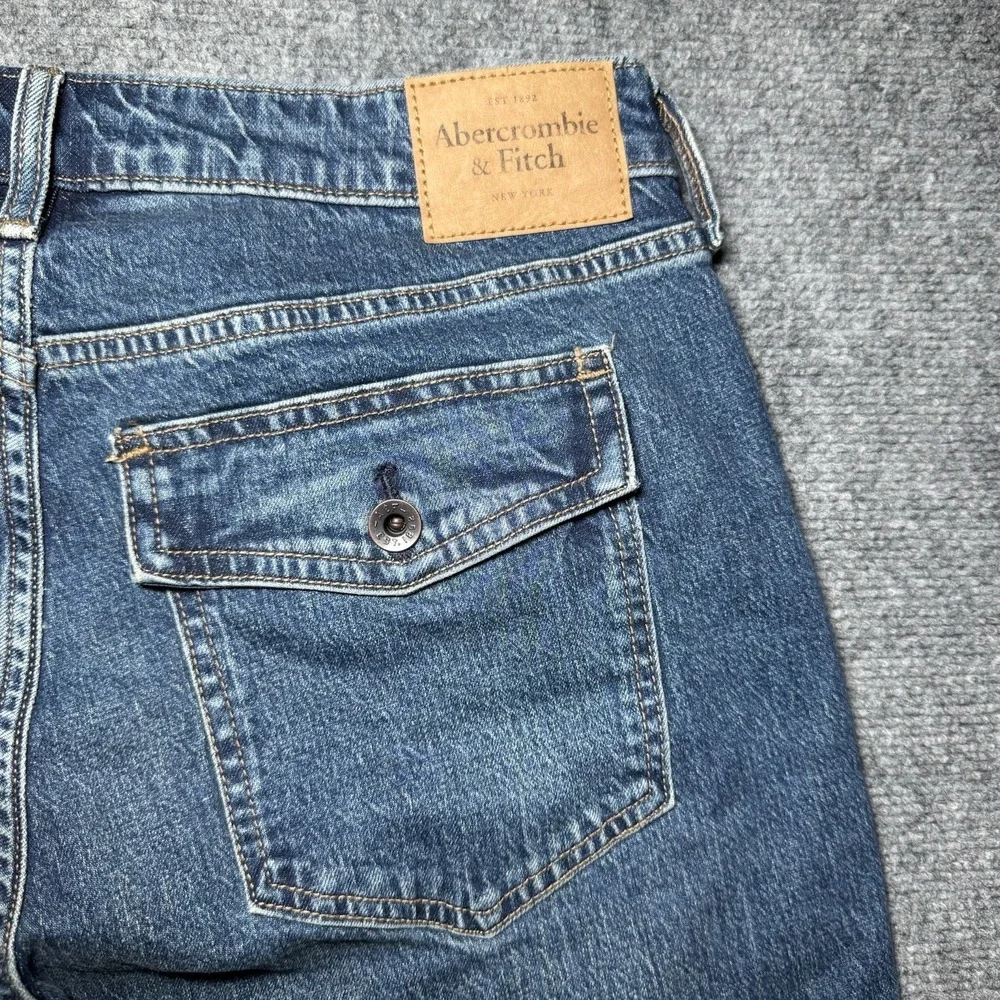 NWT‎ Abercrombie & Fitch Curve Love High Rise Bootcut Jean 32x33 Jeans Sz 32L